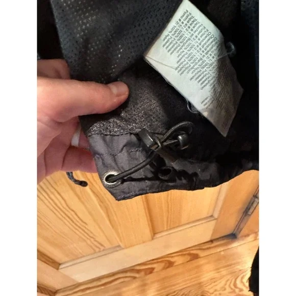 Men's Vintage Timberland Weathergear Windbreaker size M. Hood & zip pockets p - Picture 7 of 8